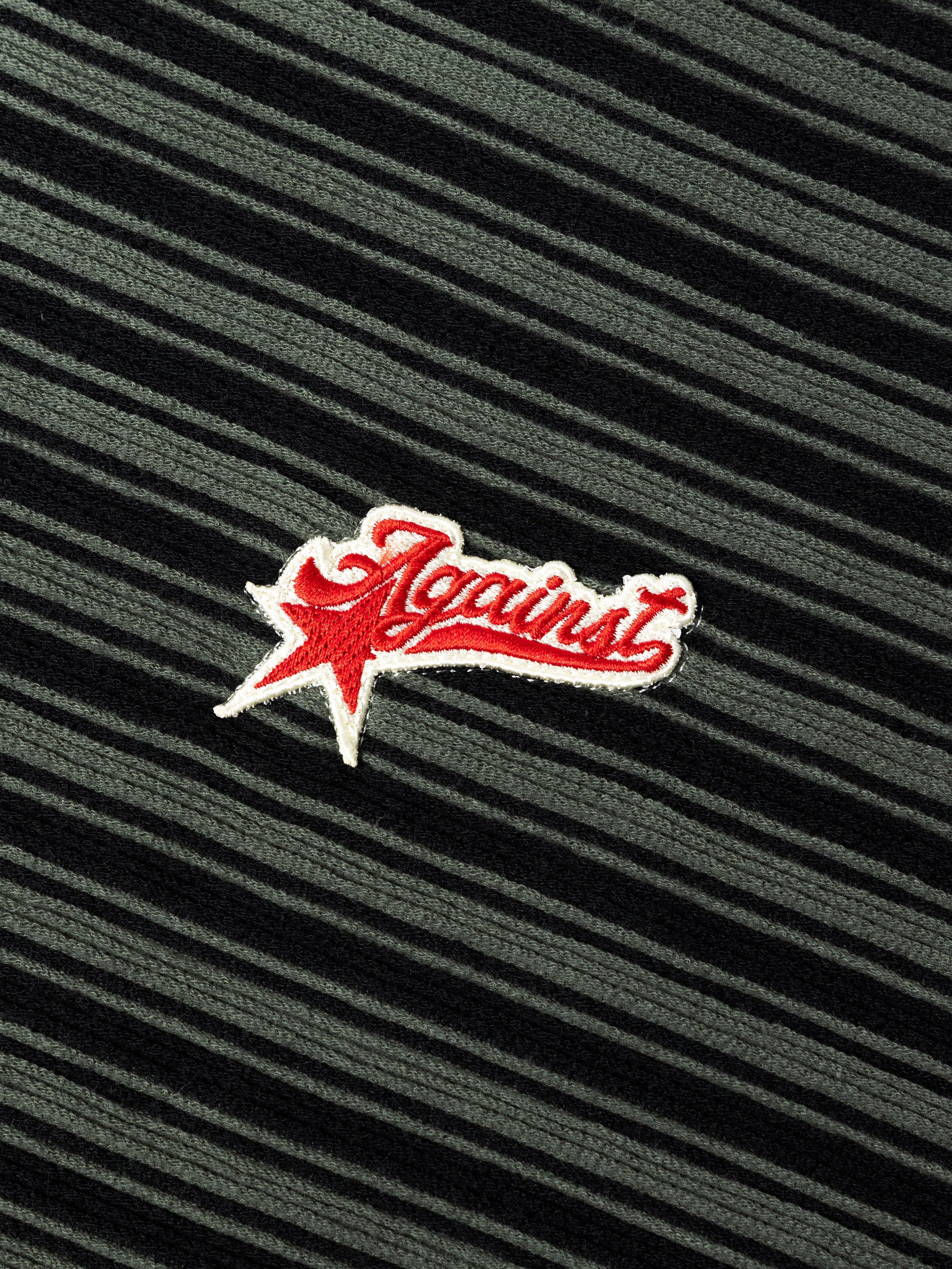 STRIPE STAR LOUNGE TEE GREEN - BEV C multi label store
