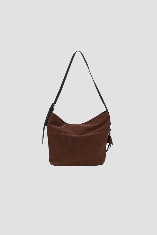 Small Soft Snow Leather Bag (Brown) - BEV C multi label store