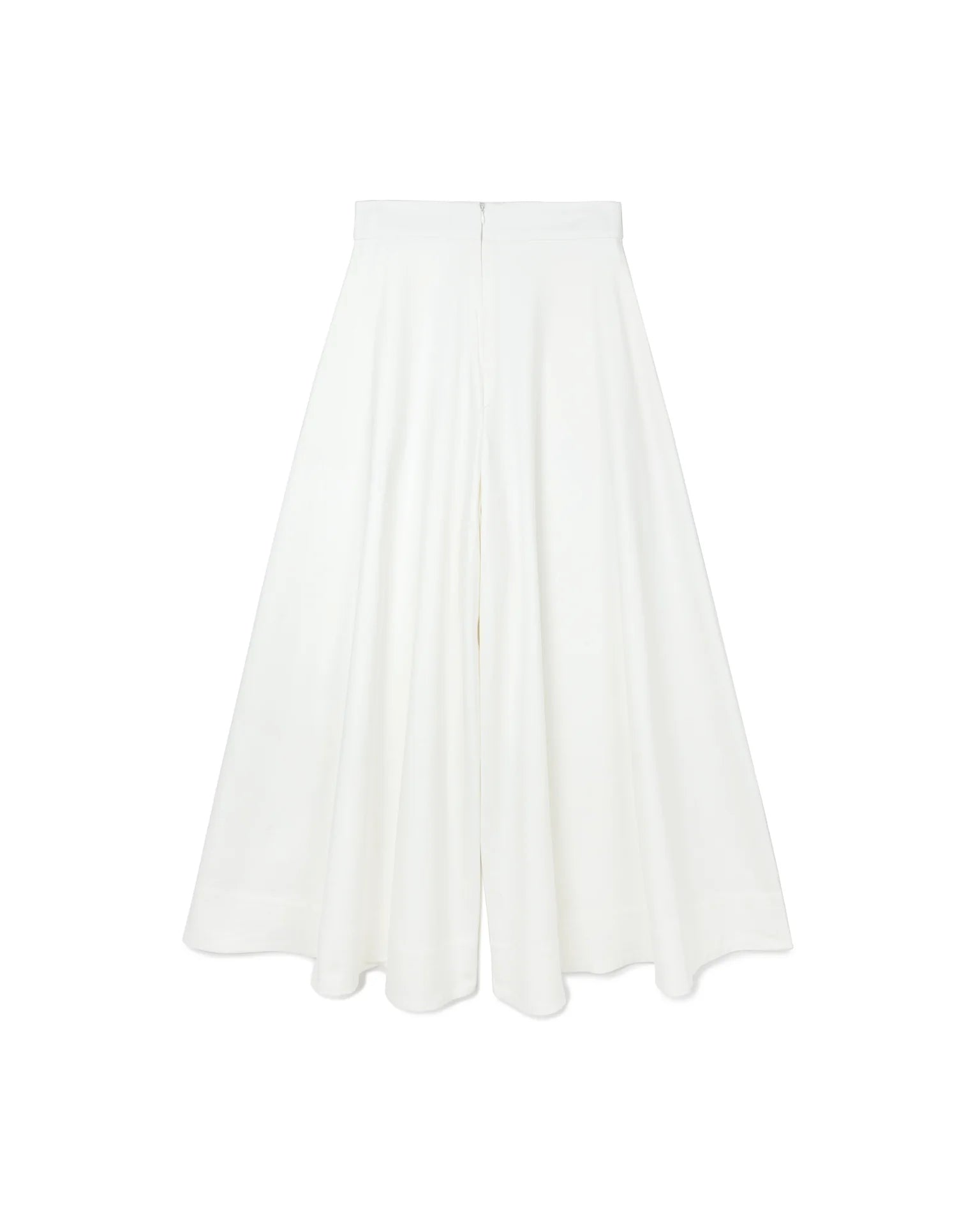 Wide Flare Trousers (White) - BEV C multi label store