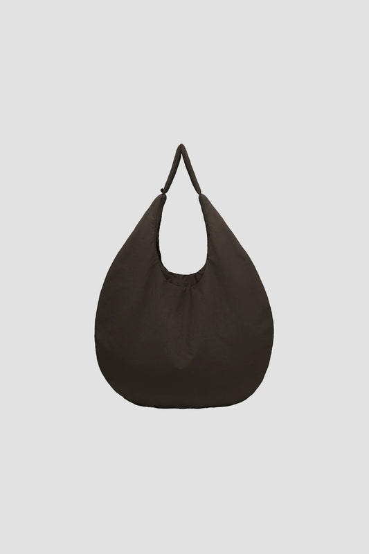 Medium Egg Nylon Tote (Dark Grey) - BEV C multi label store