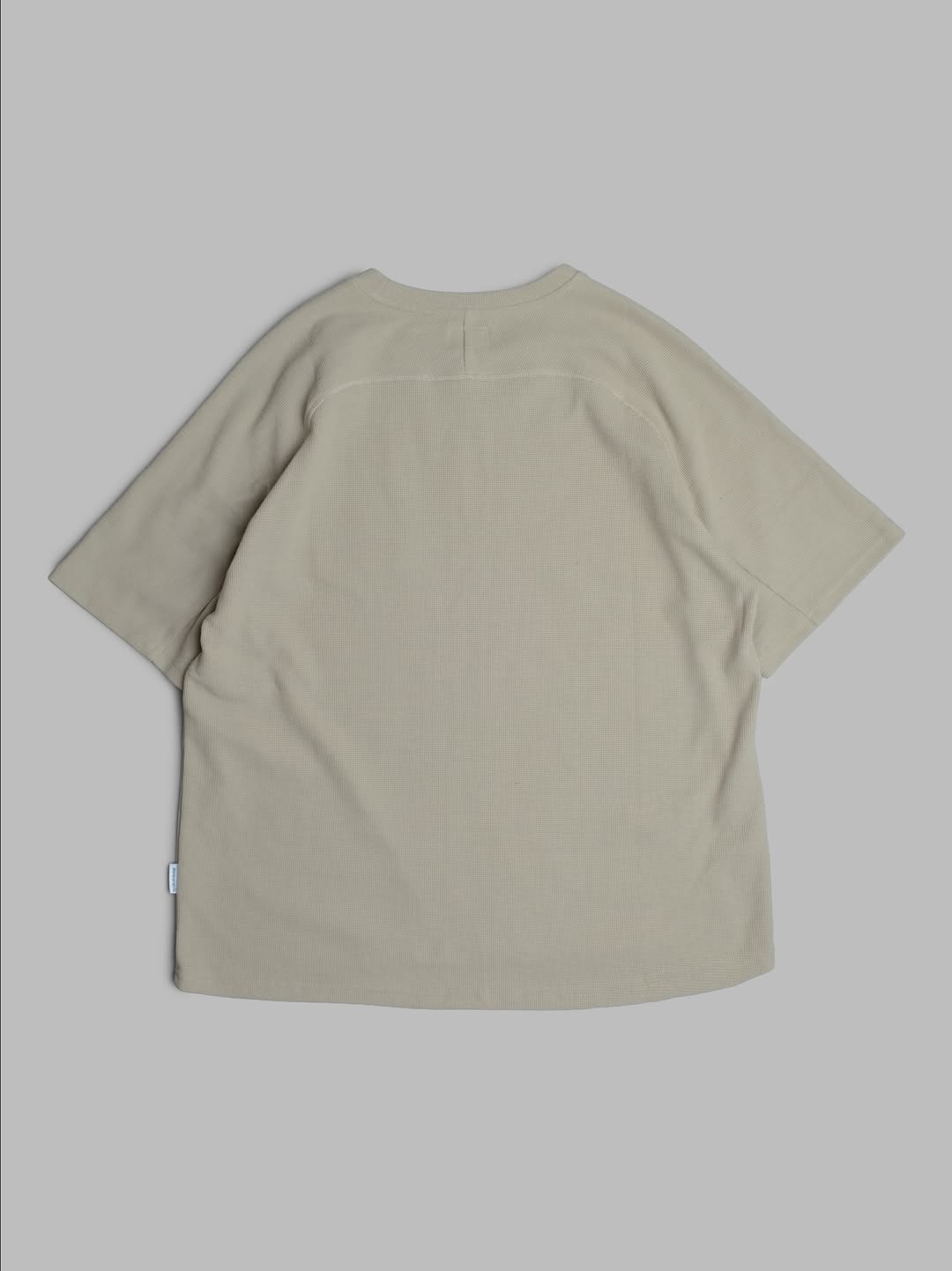 Waffle Tee / Cotton - Army Grey - BEV C multi label store