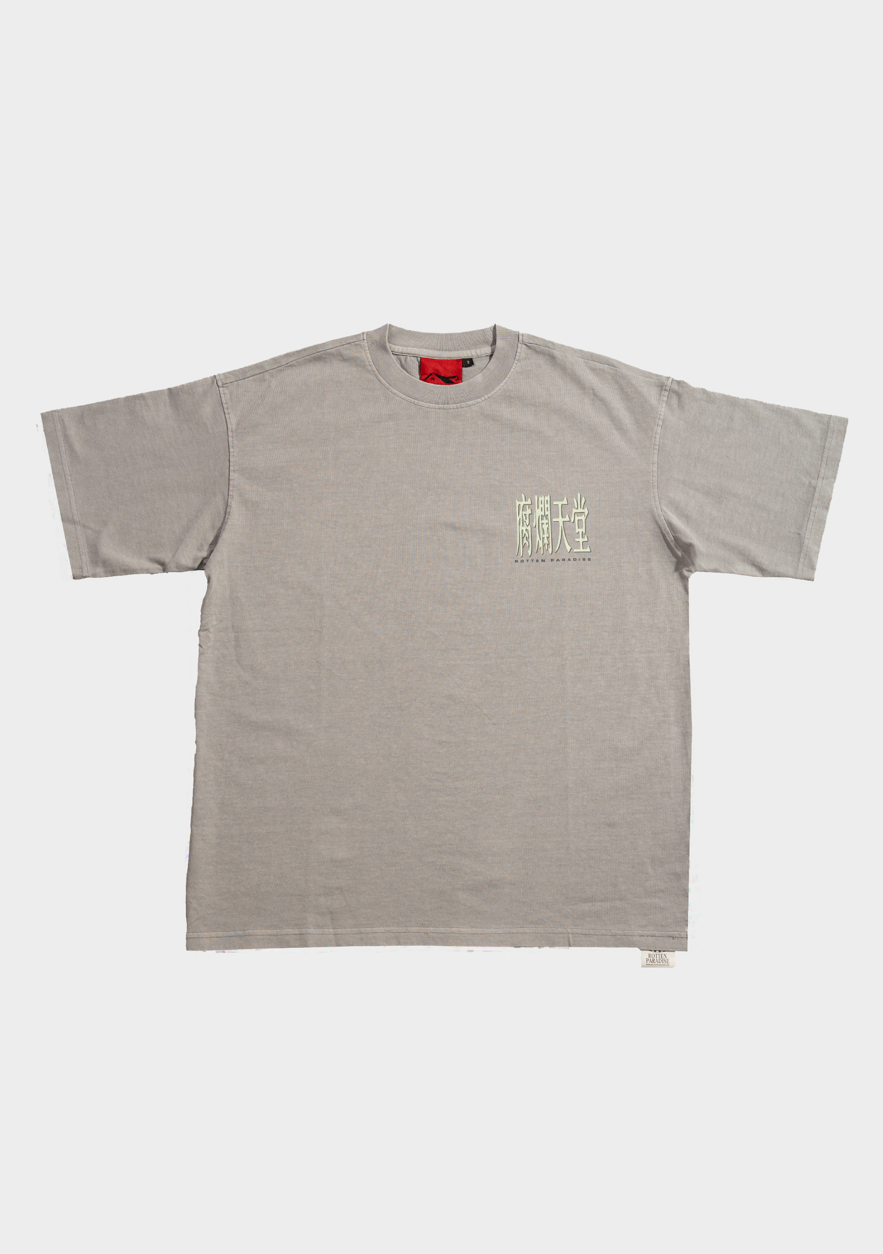 Title Tee Washed Grey - BEV C multi label store