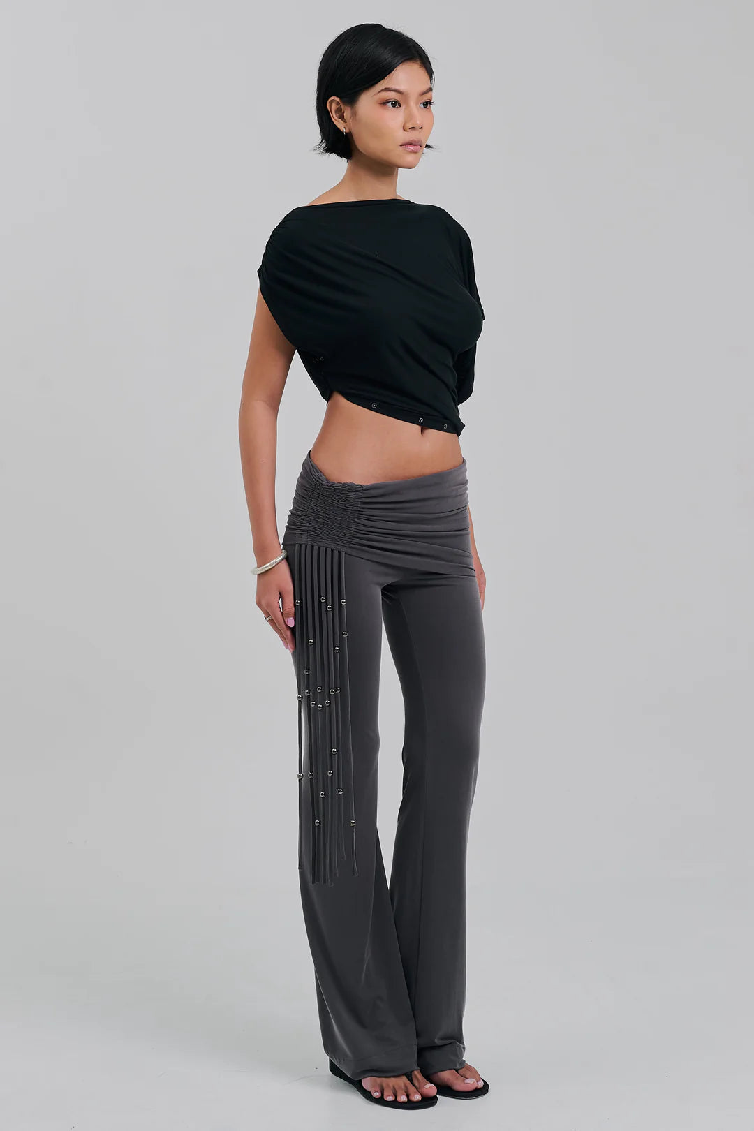 WHIP PANTS COAL - BEV C multi label store