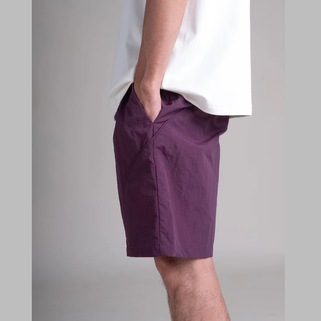 Ez Shorts / Nylon - Purple - BEV C multi label store