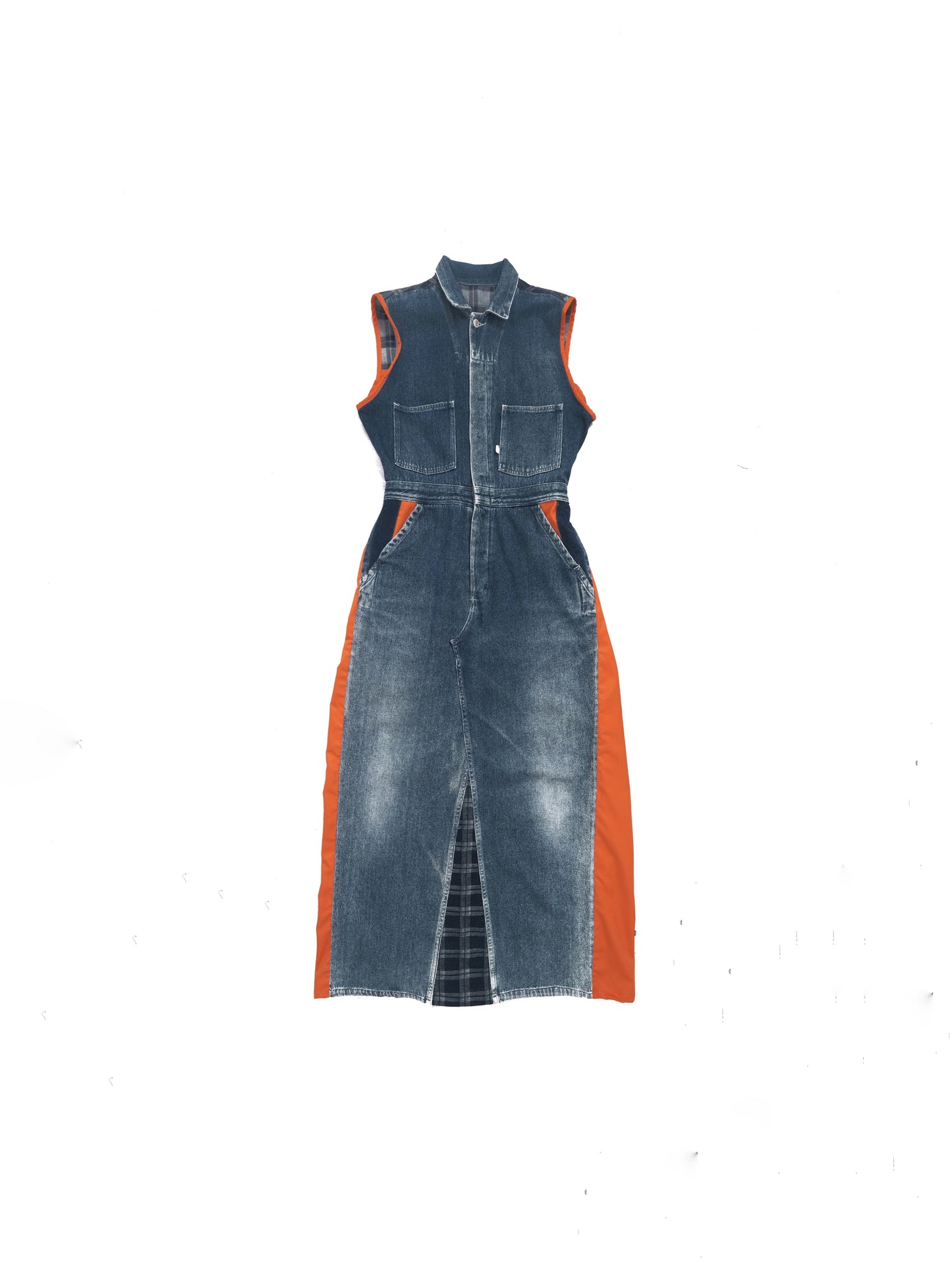 Overall Denim Dress [ Sustainable Line ] - BEV C multi label store